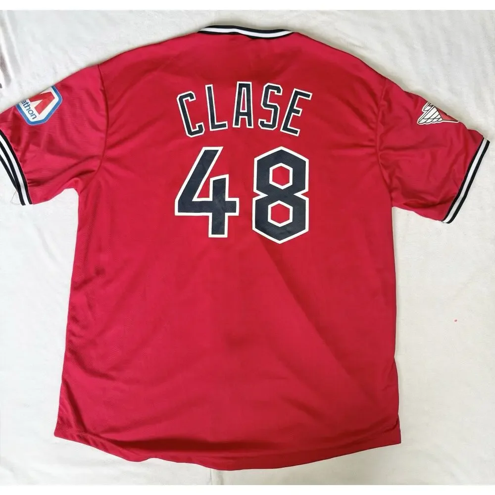 Cleveland Guardians Jersey #48 Clase XL MLB Baseball Unisex Ohio